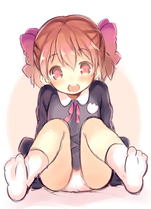 幼女、らくがき 