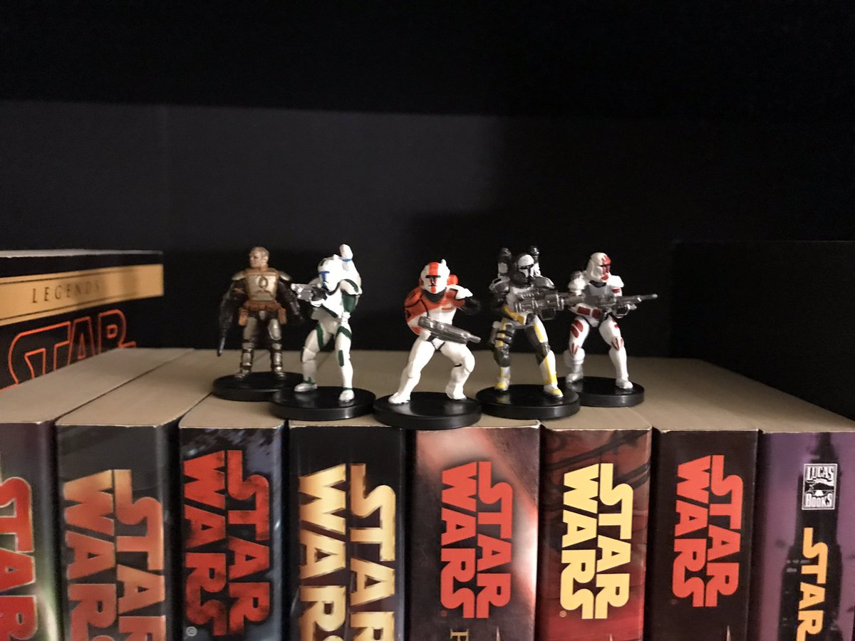 Finally made sure the #CommandoFamily is back together. #StarWars #ExpandedUniverse #OopsIMeanLegends