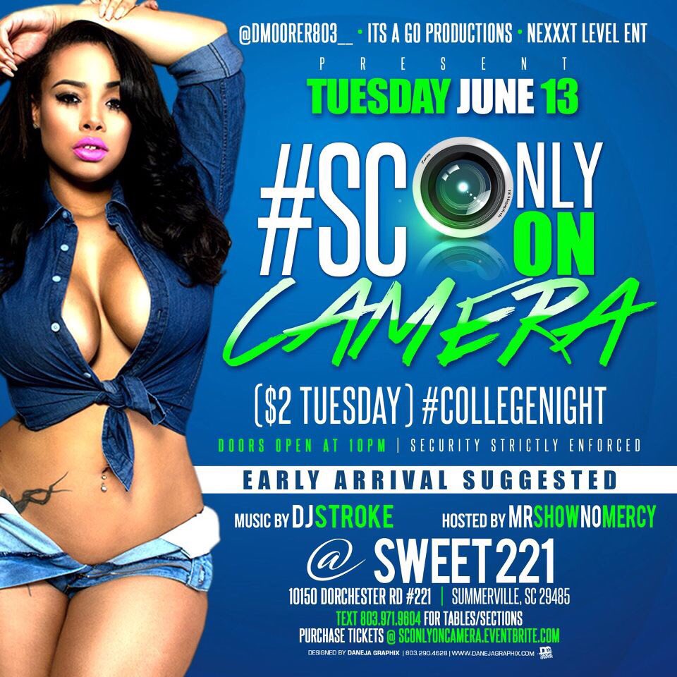 Court_ARR's tweet photo. If You Want To Be On The RSVP List Text "Sc Only On Camera" To β‘οΈ 803-971-9604 ONLY ACCEPTING THE FIRST 40 FEMALES π#ScOnlyOnCamera βοΈ https://t.co/Iqo9cIO5kC