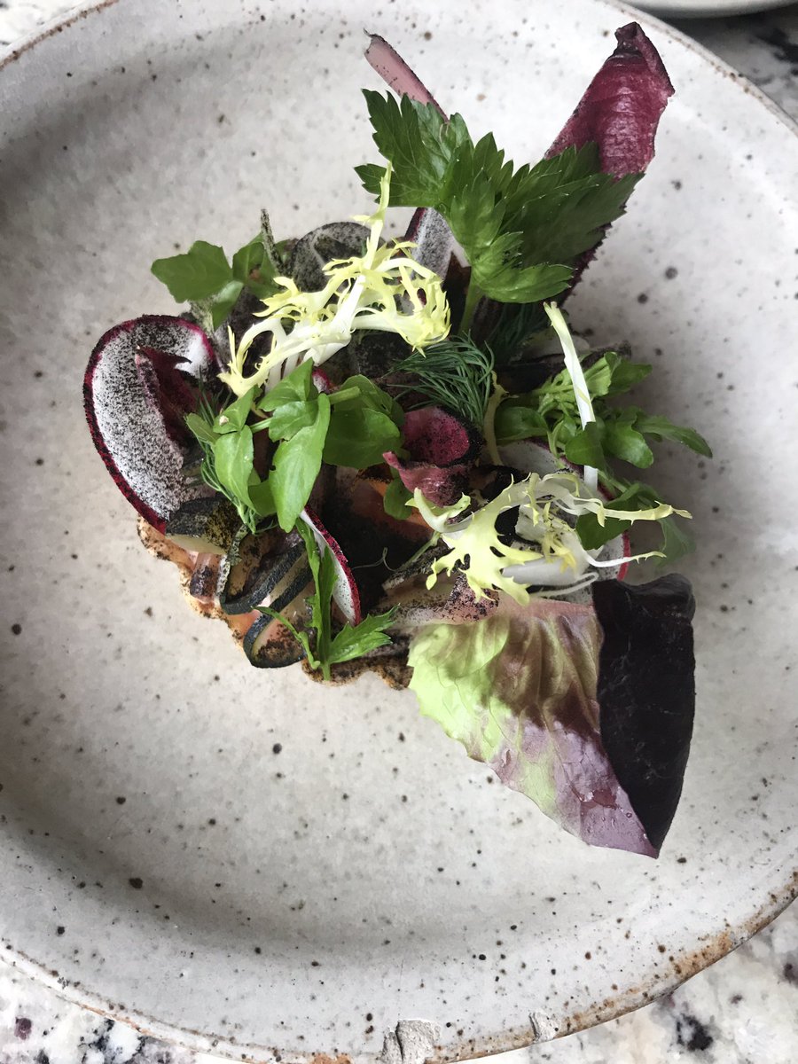 DeRushaEats's tweet photo. Most beautiful plates, most underrated place: @heydaympls. Order everything in sections I and II of the menu. Great service tonight too. https://t.co/ZBoHcPbmZO