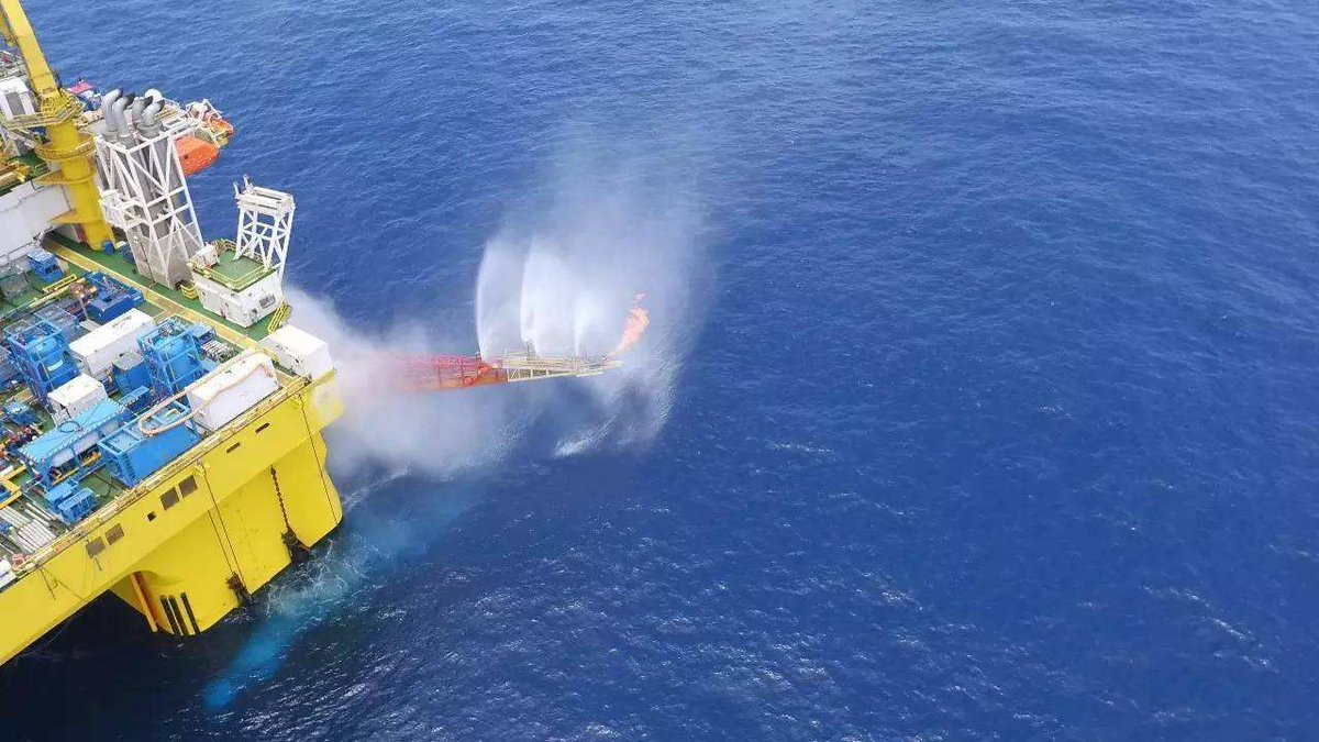 yicaichina's tweet photo. Pearl River Delta Area Chock-Full of Combustible Ice; Stable Daily Extraction is 7,000 Cubic Meters #energy https://t.co/481OPDAWBC https://t.co/4W0ruaAQFL