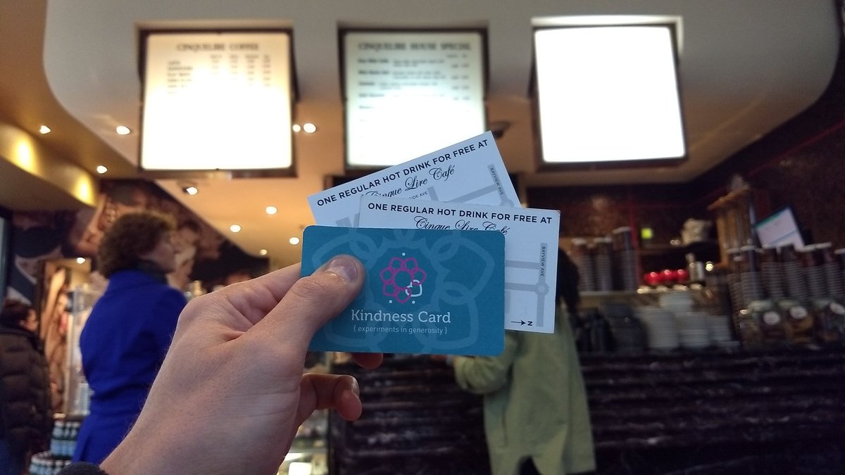 FelixDeuss's tweet photo. Some generous person gave me this card at @moondogbrewing last night. Let's see how it goes at @MonashUni #kindnesscard #wakeupproject https://t.co/XkvObaL4bT