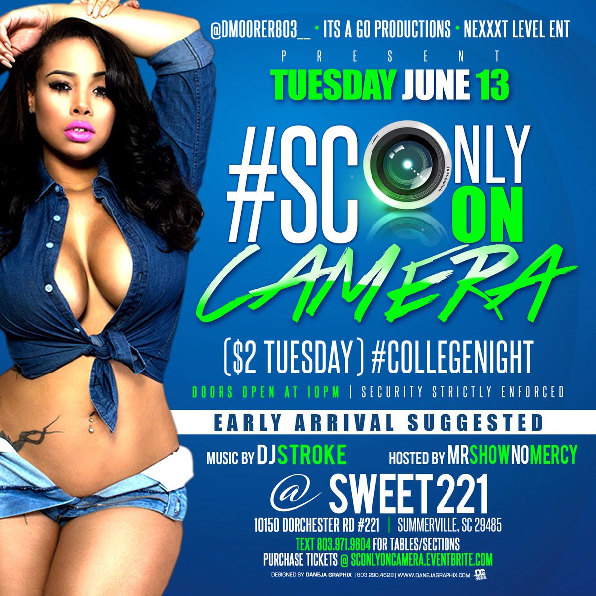 Dmoorer803__'s tweet photo. We Lit On A Tuesday! Keep Texting 803-971-9604 To RSVP For #ScOnlyOnCamera https://t.co/xsuAnHyEvm