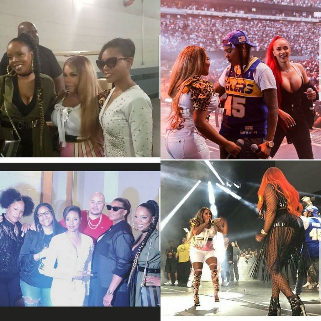 TheYBF's tweet photo. #RemyMa brought everybody at #summerjam2017 today from #LilKim to #CardiB to queens of hip hop #QueenLatifah #RahD… https://t.co/HL4ZbDh7zB https://t.co/84VJIhjUUs