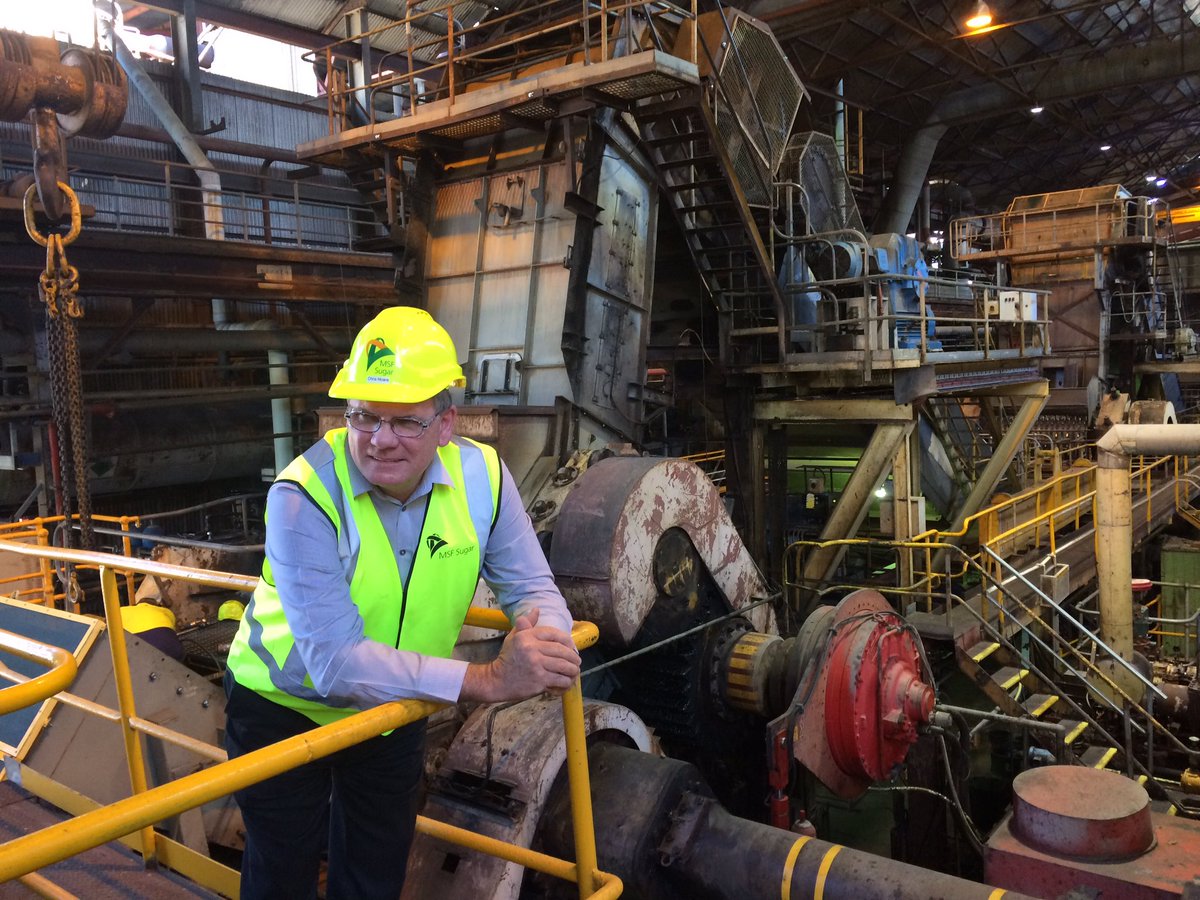 Mulgrave Mill manager Chris Hoare gearing up for the crush season, which kicks off tomorrow. <a href="/TheCairnsPost/">Cairns Post</a> <a href="/CANEGROWERS/">CANEGROWERS</a>