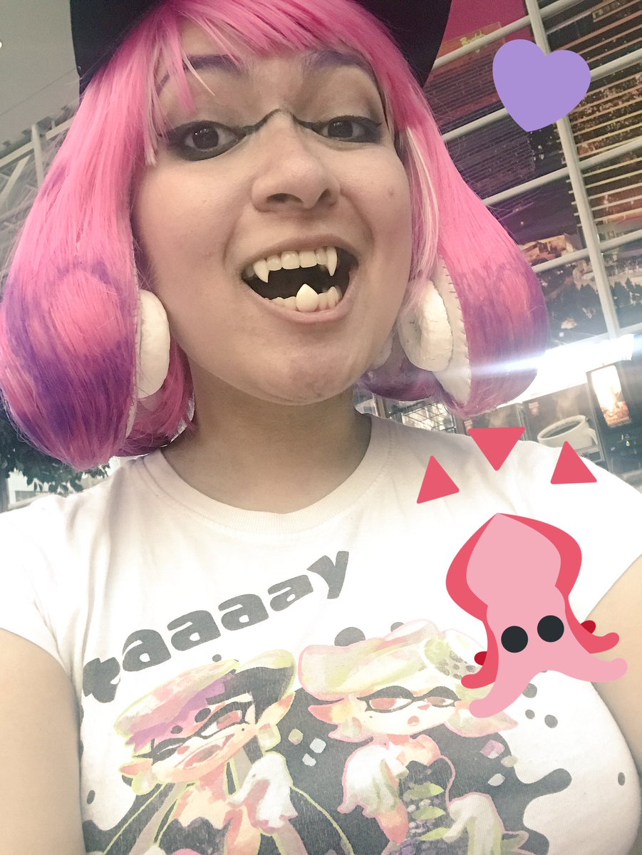 supermomorobo's tweet photo. i was SQUIDDY this weekend at #anext17 !! https://t.co/949PBrAHB1