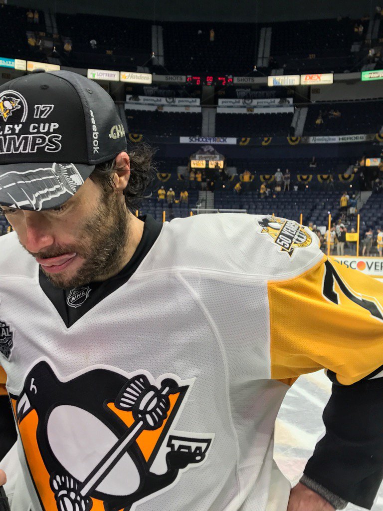 RussoHockey's tweet photo. Cullen: "pretty good chance this is my last one. I can't imagine a better way to go out than this.It's pretty likely" https://t.co/czfG084QY1