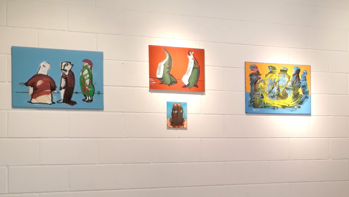 FiumanoProjects's tweet image. A little part of our new summer exhibition! Let&apos;s come to see the other artworks by gallery artists!#fiumanoprojects #contemporaryartgallery