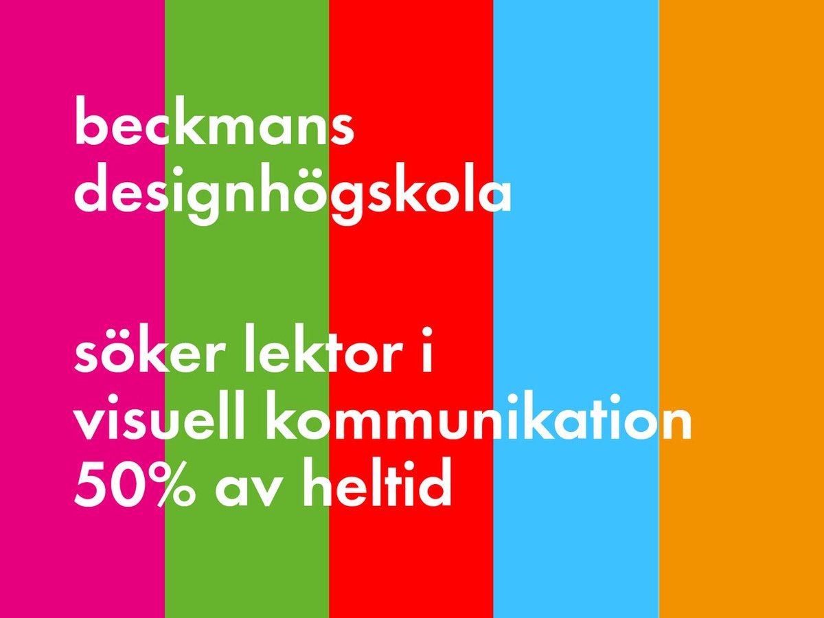 Beckmans tweet media