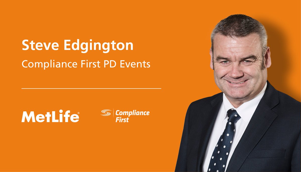 UK_MetLife's tweet image. #Advisers in Scotland, get support on compliance @CompFirstUK #PDEvents in Falkirk tomorrow, with Steve Edgington ow.ly/vuTY30cvEZn
