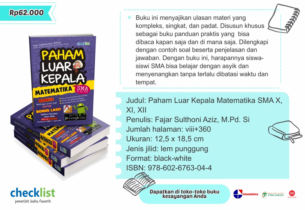 ChecklistBooks tweet picture
