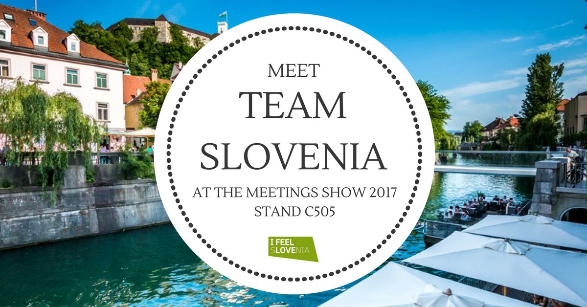 SloMeetings's tweet photo. Getting ready for another brilliant show! Come & meet us at the @SloMeetings stand #C505 to chat about the best of #sLOVEnia!
#TMS17 https://t.co/cpeibZbvsE