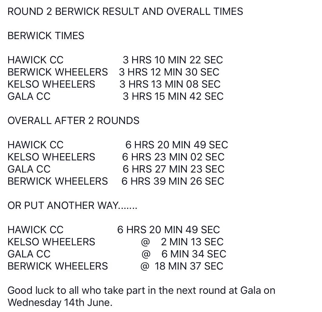 thebordertrophy's tweet photo. So Round 3 coming &amp; it's getting tasty! With @HawickCC topping the GC after two rounds! @kelsowheelersCC @berwickwheelers @galacyclingclub 🏆 https://t.co/rIfZzHaaHi
