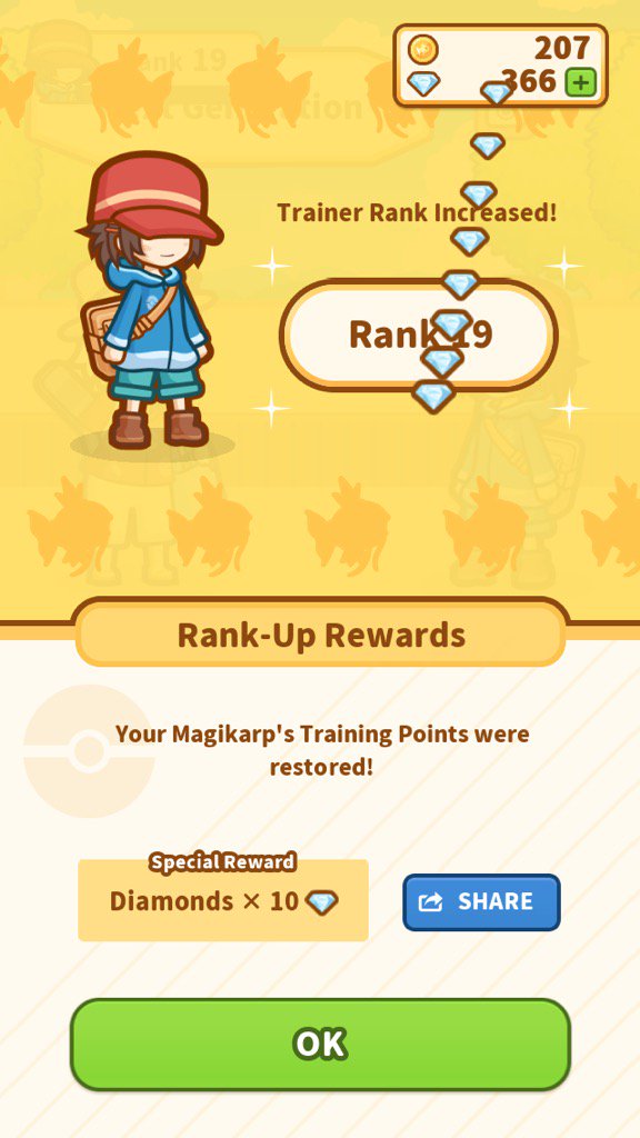 DetriusHaley's tweet photo. All right!
My Rank went up to 19! #Magikarp https://t.co/LXVDTv6b9Q https://t.co/XUNN3VzNQD