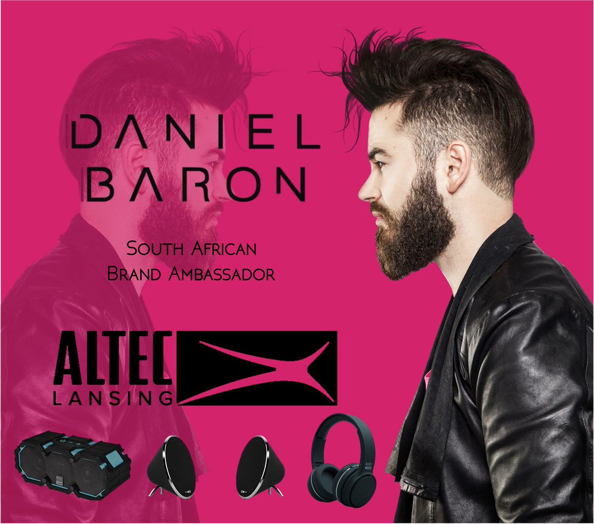 DanielBaronSA's tweet photo. I have joined forces with @AltecLansing SA &amp; we will be giving away a Pyre Max Bluetooth Speaker to our 5 lucky VIP Pass winners! #DBWeekend https://t.co/NtcSHattO6