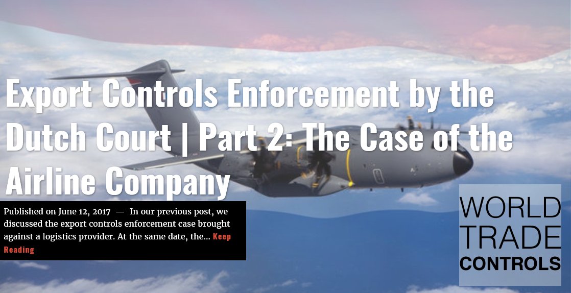 WTControls's tweet photo. Airline company - Enforcement of #exportcontrol regulations #militarygoods #strategicgoods > https://t.co/Yjzv0N2nCF https://t.co/M22a33MsS3