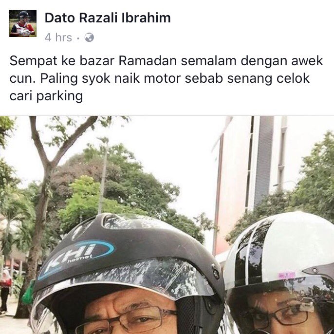 twt_muo's tweet photo. Steady Tok @razaliibrahim! Patutlah kerap nampak muka seiras dekat area Muo. Lagi-lagi dekat masjid Seri Menanti 🤗 https://t.co/gj4wAwUyxL