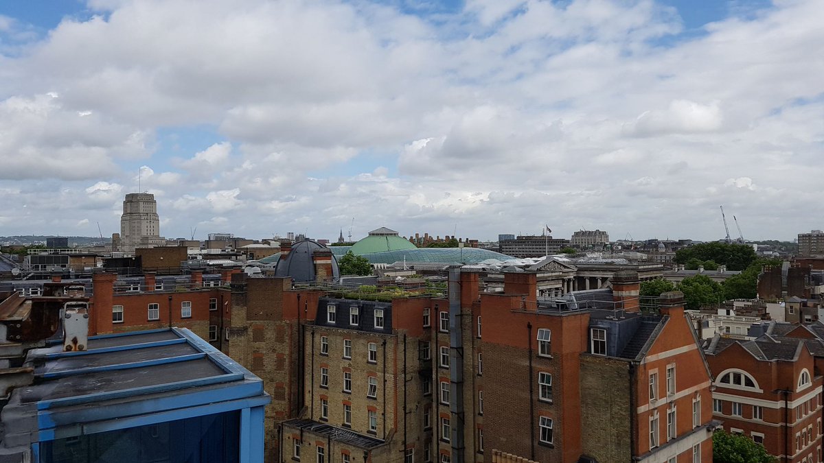 LondonSurveying's tweet photo. Nice day for a roof survey. Spot the landmarks? #lovesurveying https://t.co/etMh8UifK2