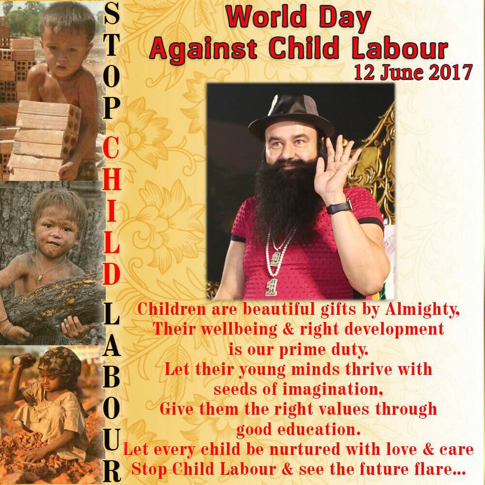 On #WorldDayAgainstChildLabour, let's take pledge to eradicate child labour by not employing, rather educating them. #StopChildLabour