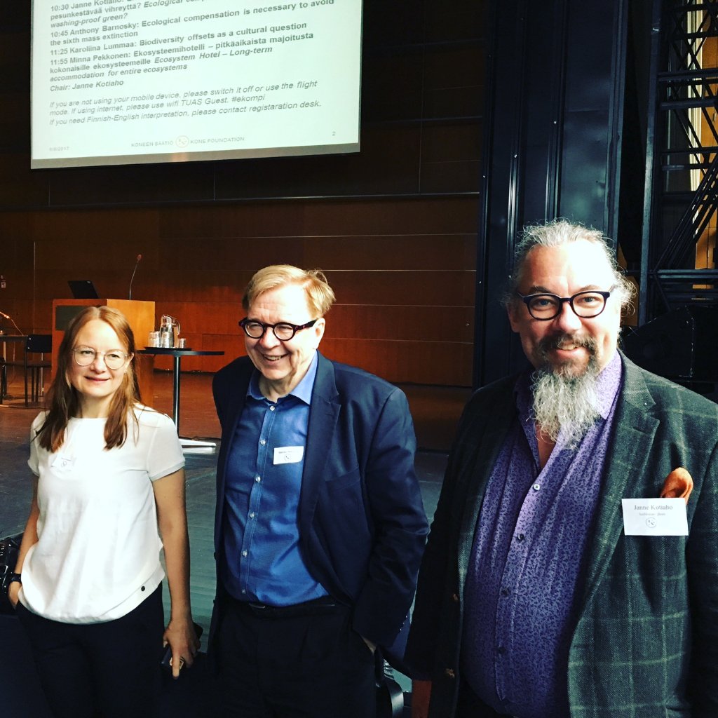 NOWBiodiversity's tweet photo. Habitat Bank of Finland thanks @KoneenSaatio for the wonderful event on ecological compensations last week! #ekompi https://t.co/YVMtwSpYkA