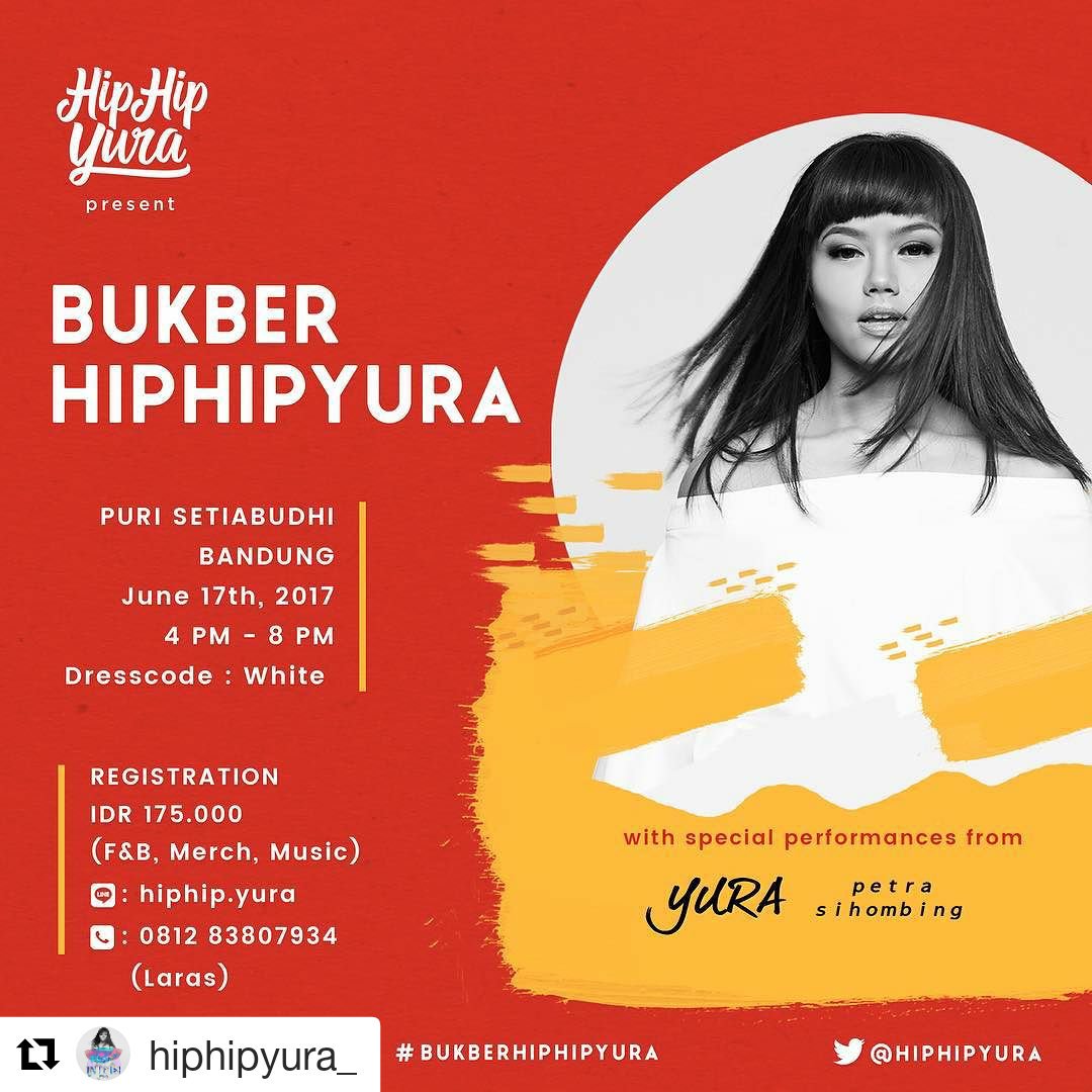 charlineno_'s tweet photo. Halo HipHipYura!! HipHipYura mau bikin acara nih, yaitu BukBer HipHipYura.
Sampai bertemu HipHip 😘
#HIPHIPYURA #BUKBERHIPHIPYURA https://t.co/rSsWpAniTS