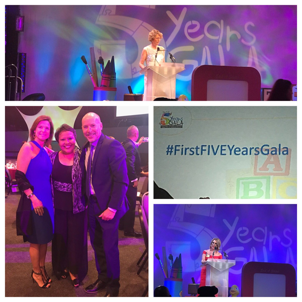 YamileLuna22's tweet photo. PROUD to partner with @ELCOC to provide high quality care &amp; education to our children in Orange County #firstfiveyearsgala @FloridaHospital https://t.co/wXUatXdZi3