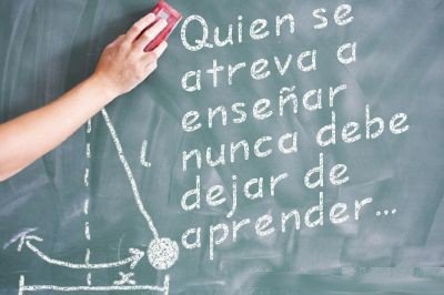 1oscarmauricio's tweet photo. " QUIEN SE ATREVA A ENSEÑAR,,, NUNCA DEBE DEJAR DE APRENDER "  ;-)  
#Educacion https://t.co/guzKyF7oLK