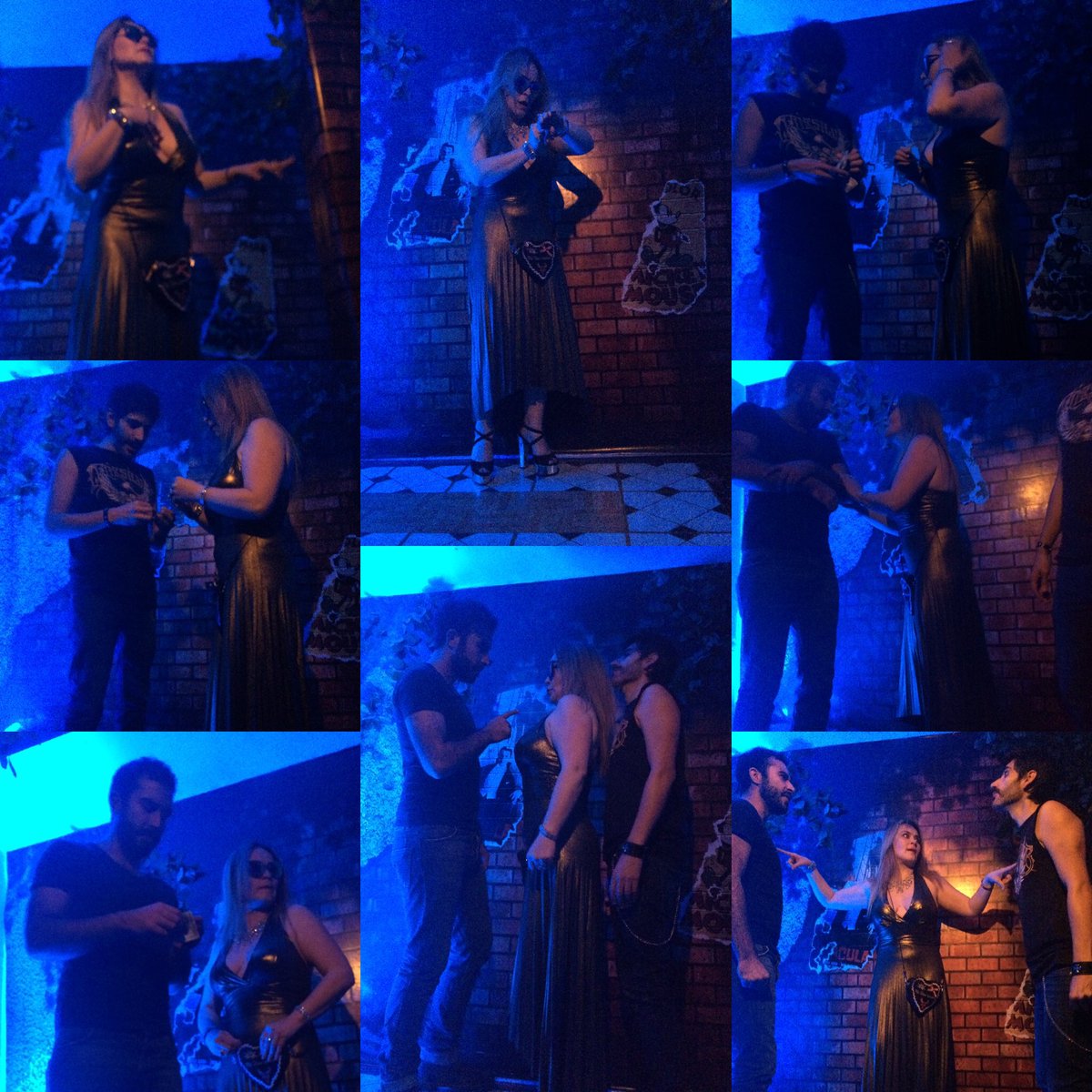 TeamValPalmer's tweet photo. Increíble nuestra Vampireza @valeriapalmer en el penúltimo fin de semana de @VampireTeatro en @TeatroEnCorto #Nápoles NO dejen de verla 🦇 https://t.co/cbH5s4jibE