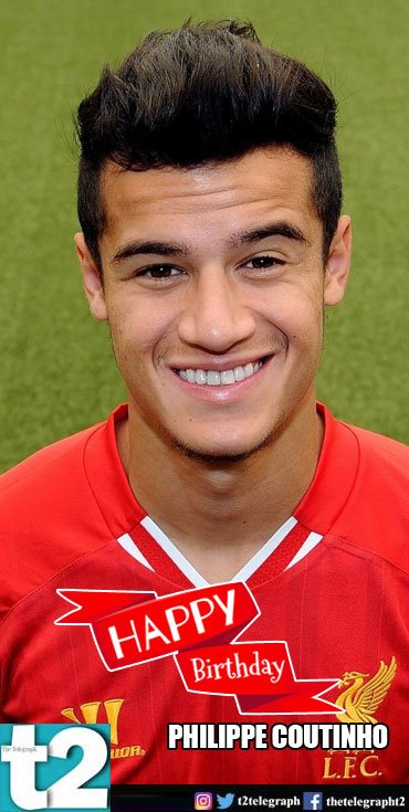 Happy birthday to Liverpool\s midfield magician Philippe Coutinho! 