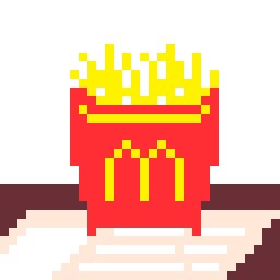 Balse バルス 京都 Kyoto マックフライポテト をドットで描きました バルスティックミニドット絵 マクドナルド マック マクド マックフライポテト ポテト レトロ ゲーム レトロゲーム ファミコン 風 ドット絵 Frenchfries Dotpict