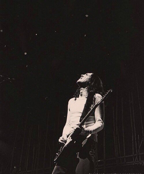To be satisfied with some sort of explanation of "what's happening" rather than "why it's happening" is just silly 
- John Frusciante