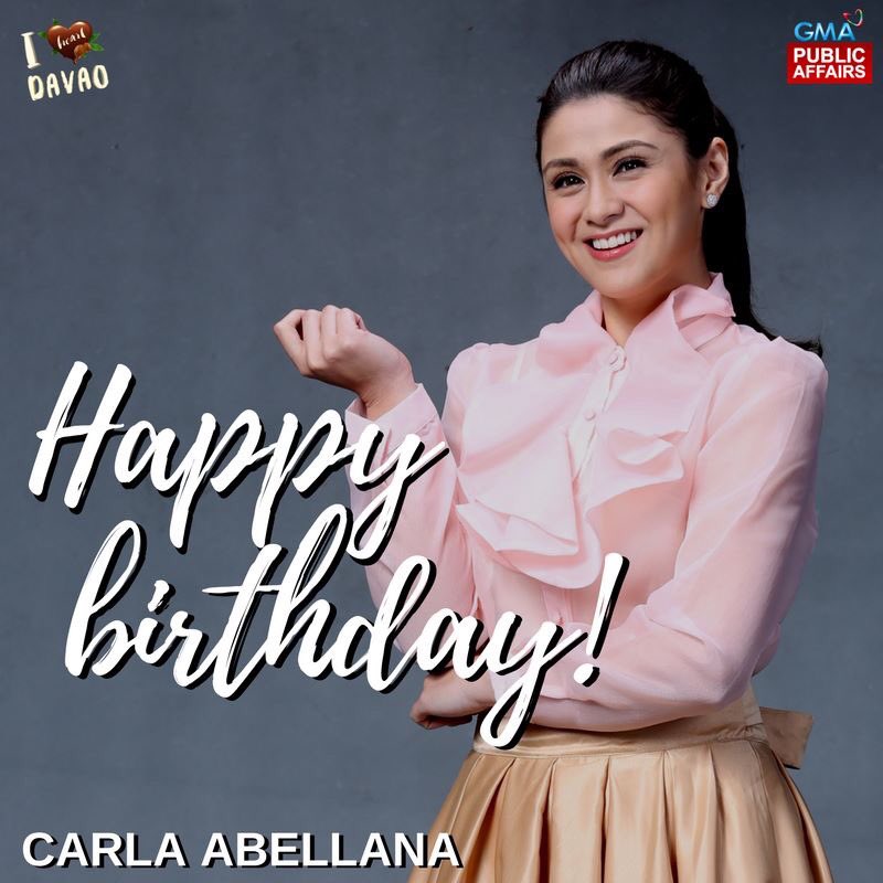 Happy Birthday, Ms. Carla Abellana! message your birthday wishes for her!  