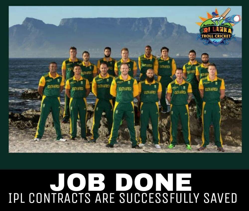 DarienJc's tweet photo. @ABdeVilliers17 Only Good For #IPL It's a Big Shame For You!!! https://t.co/ooVHAHxchl