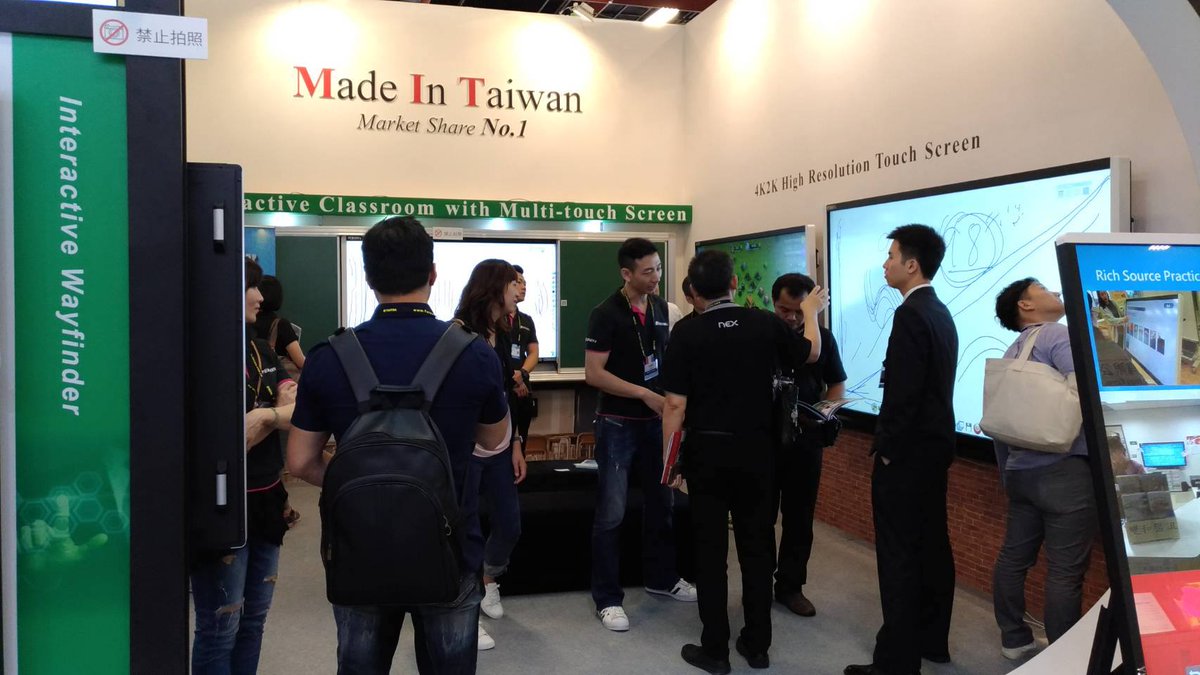 RichSourceTW's tweet photo. #Taiwan #computextaipei #computex #Multitouchscreen #touchsolution
Thanks for visiting our booth! https://t.co/7ifDBIKCZD