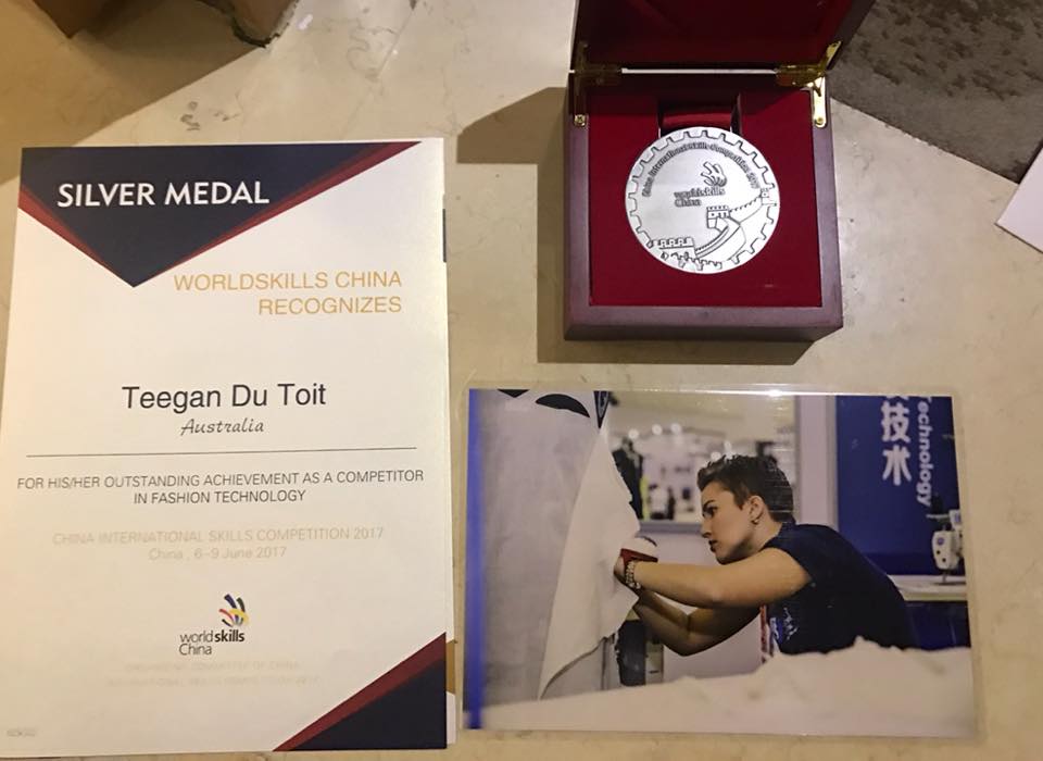 WorldSkills_AU's tweet photo. Congrats #SkillsSquad member Teegan silver medal performance at #China International #Skills #Competition fantastic job! #skillsforsuccess https://t.co/ogL2CItZaO