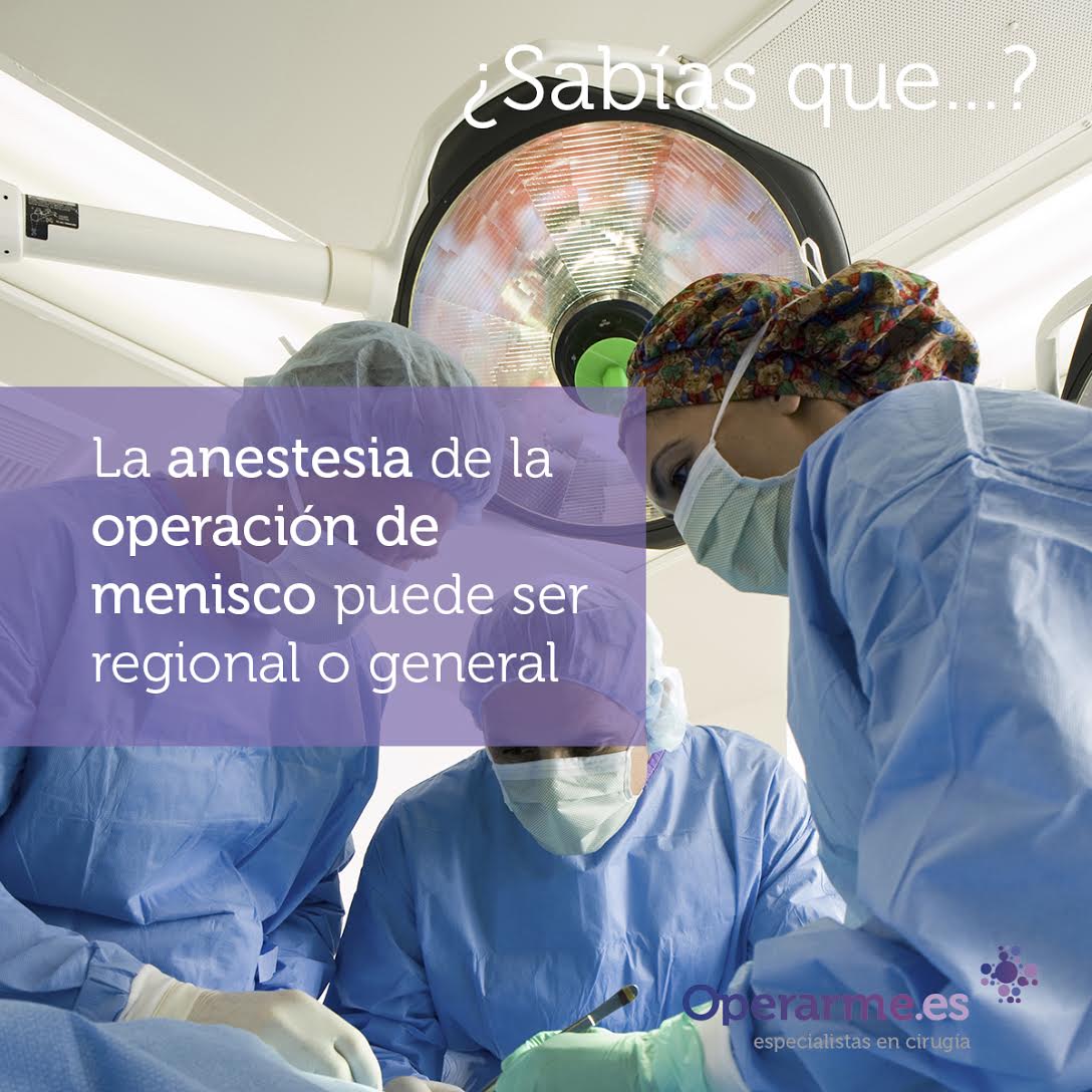 Operarme's tweet photo. #Anestesia #OperaciónDeMenisco  #EspecialistasCirugía https://t.co/LGnkDZDlNd