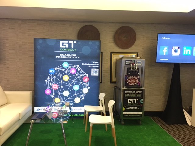 bradgcoza's tweet image. Come meet team @GT_consult at #Share4Biz they have Ice Cream!