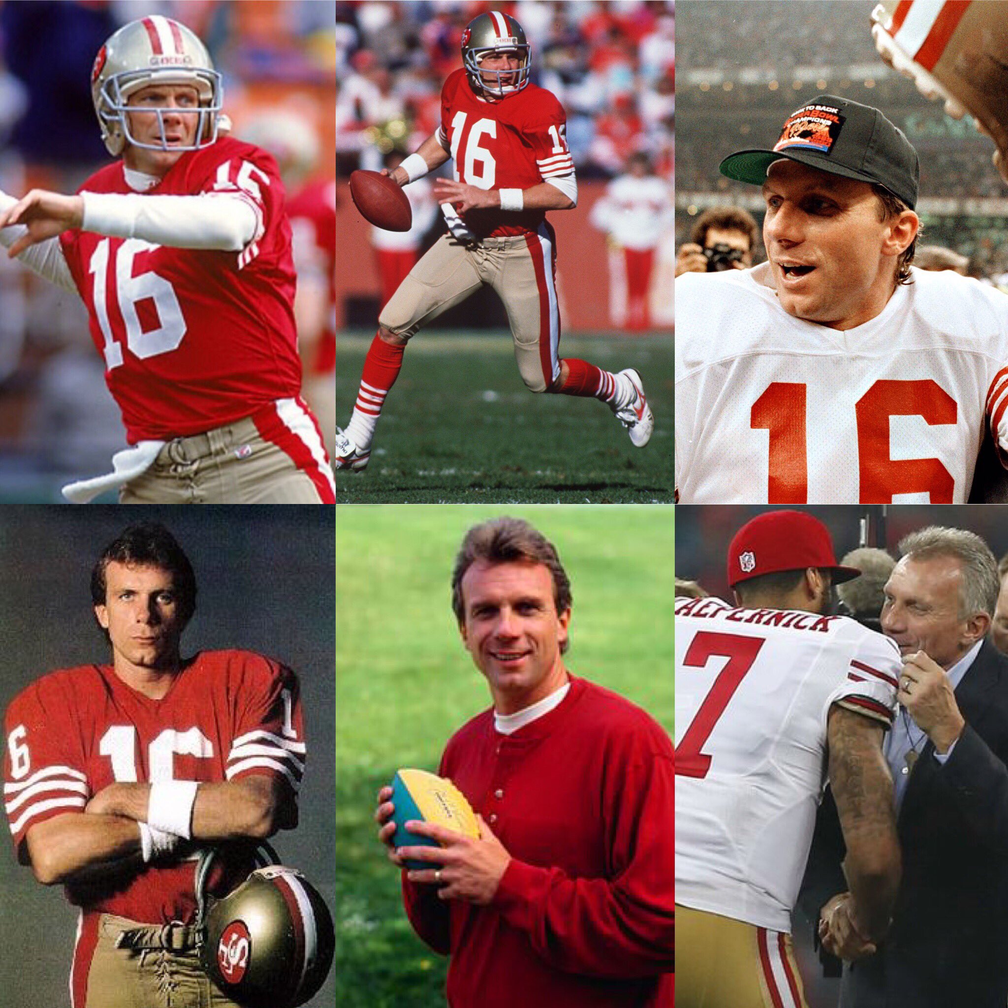 HAPPY BIRTHDAY TO THE G.O.A.T. OF QUARTERBACKS JOE MONTANA!!!             