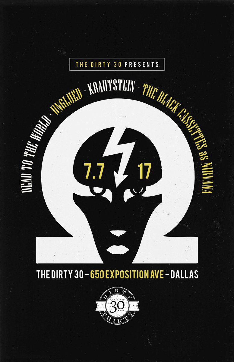 kraut_stein's tweet photo. Proud &amp; excited to be the meat of such a tasty tribute show on 7/7/17 🤘🏻🍔🤘🏻@dirty30dallas featuring #Mutter cuts. https://t.co/oNaMQ3e5ZT