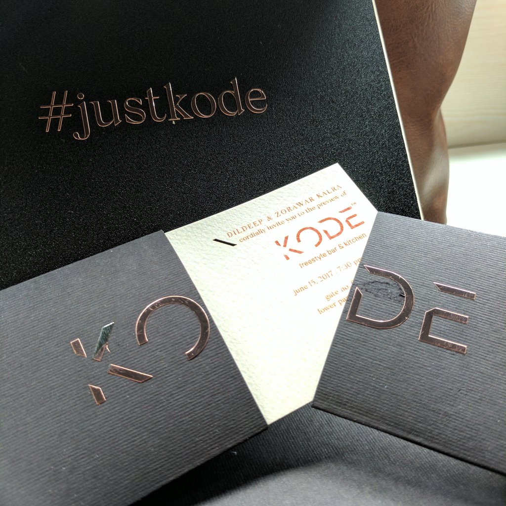 TaariniNB's tweet photo. New place alert: Freestyle bar & kitchen by @DildeepKalra & @ZorawarKalra. Can't wait to check it out! #JustKode
PS. Such a classy invite. https://t.co/LKQcyeGDI9