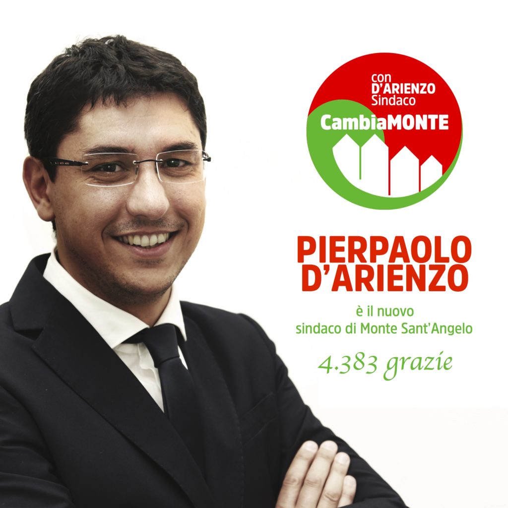 CambiaMonte's tweet photo. #DARIENZOsindaco: È l’ora della responsabilità. Abbiamo davanti una nuova narrazione nuova della città, e la scriveremo insieme #CambiaMONTE https://t.co/WxIwtEmDDM