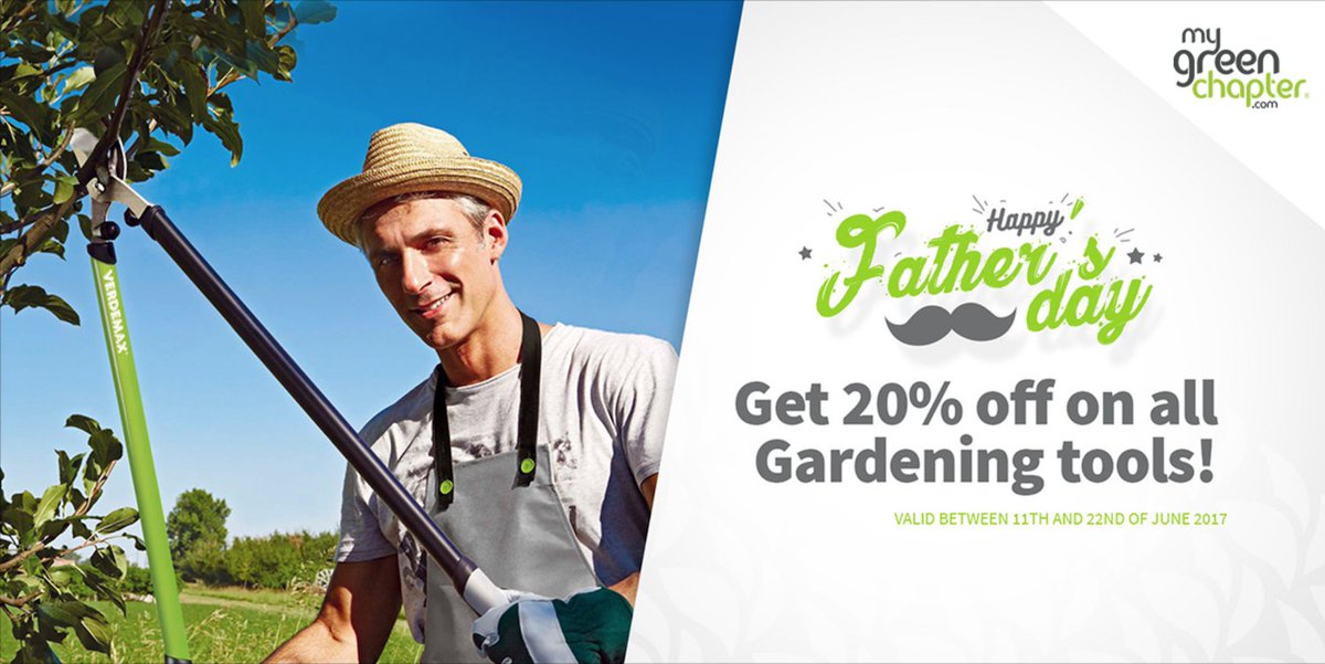 MyGreenChapter's tweet photo. Celebrating all the Fathers out there, #HappyFathersDay guys! #MyGreenChapter https://t.co/HY9QHb1Qzx https://t.co/YTQVI9qFNL