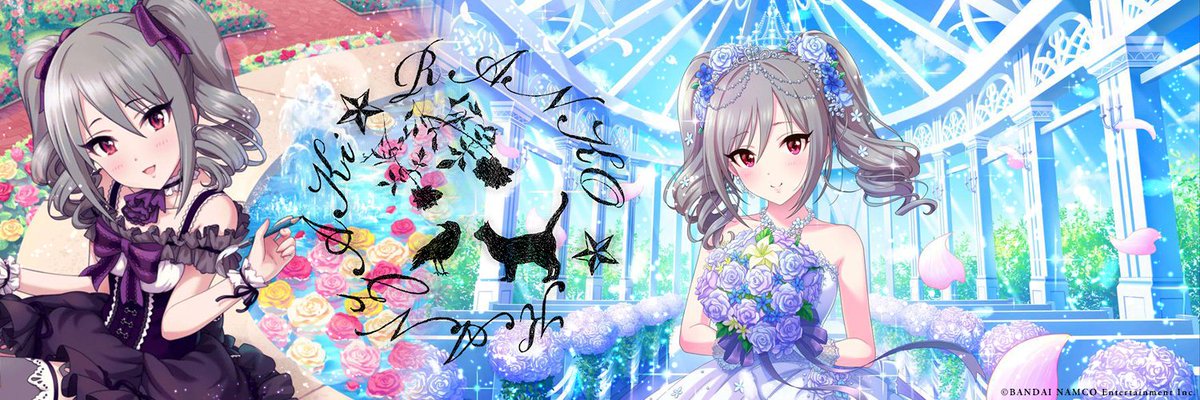 Shica 元ヘッダー職人 على تويتر サイン書いてくれた蘭子ヘッダー デレステ デレマス 神崎蘭子 アイドルマスターシンデレラガールズ