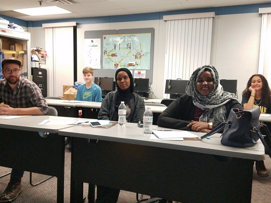 MplsSort's tweet photo. Welcome Morgan, Jack, Hibo, Hodo, Allison to the night sort! Very exciting group! https://t.co/l1ICkfJrgw