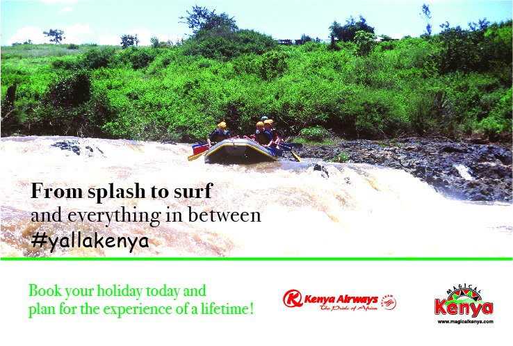 From splash to surf and everything in between! #yallakenya