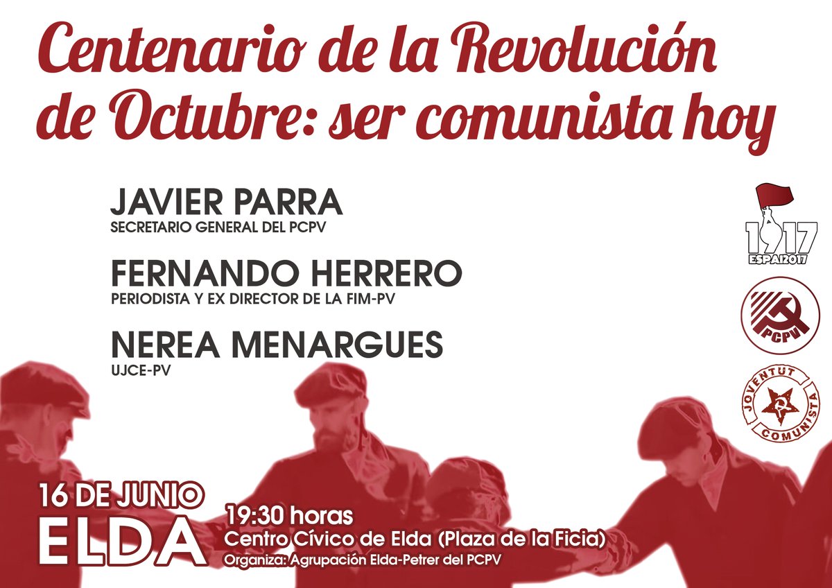 EUPetrer's tweet photo. Este viernes en el Centro Cívico de #Elda, a las 19.30h, acto de conmemoración del hecho histórico clave por la liberación de la humanidad. https://t.co/SMlJohJKKu