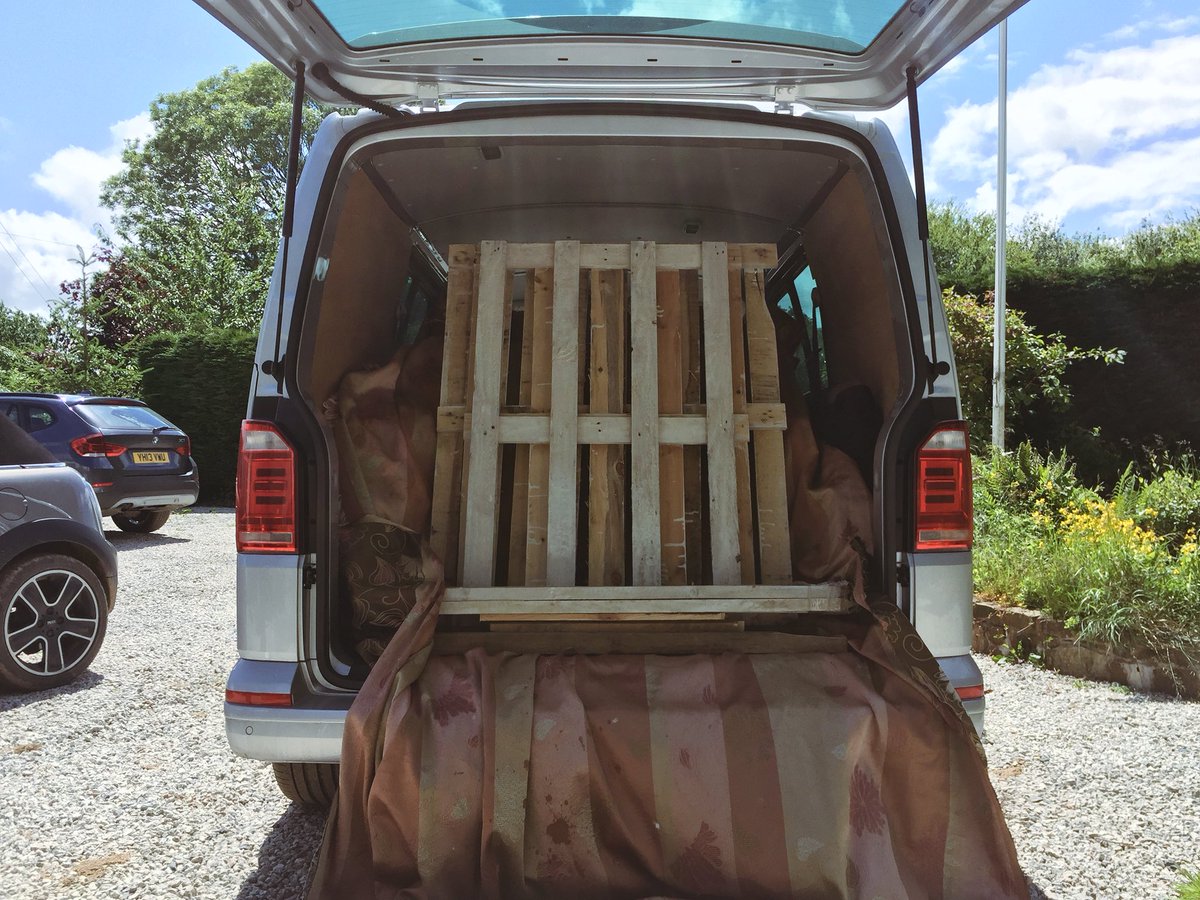 rsp_ingram's tweet photo. Many hours and many, many miles transporting wedding stuff in the @DennisFilm Transporter this weekend. Four weeks to go. https://t.co/Zke24kbukV