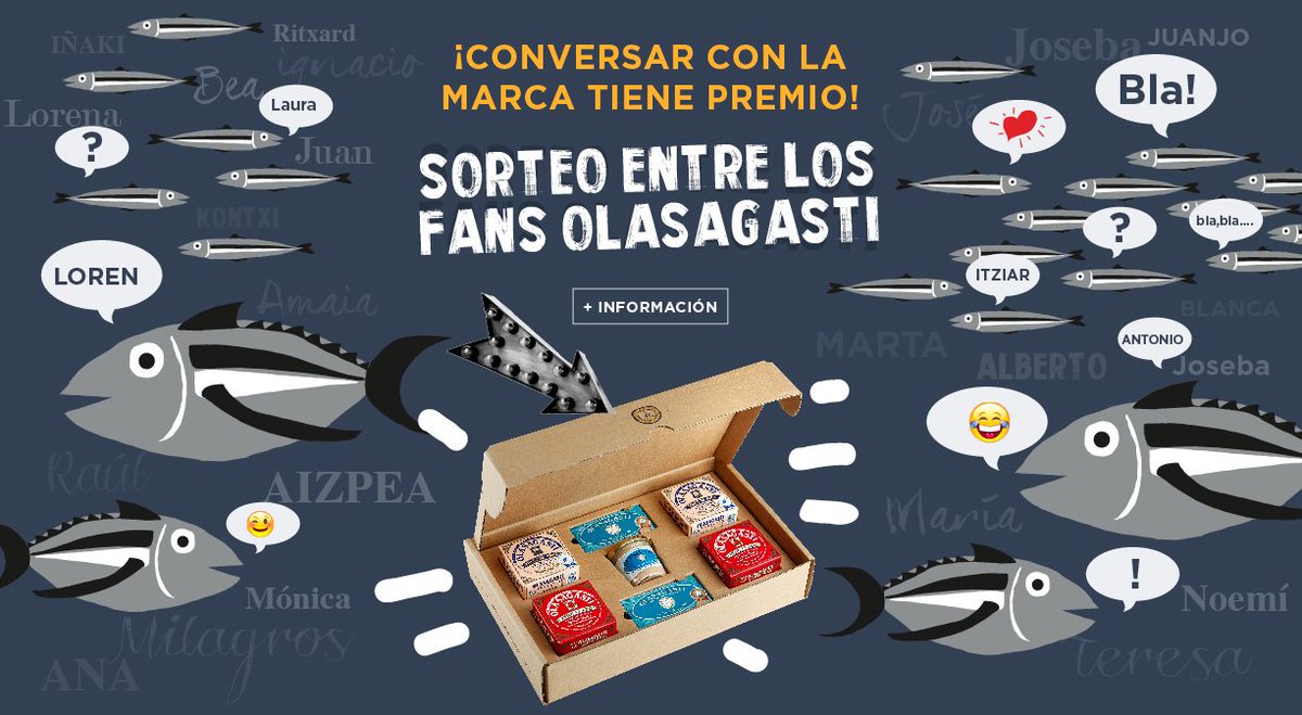 Olasagasti_es's tweet photo. Queremos premiar tu participación online con la marca. Nuestra comunidad bien lo vale! Gracias por tu confianza :) https://t.co/y6xCOPDdun https://t.co/cQo0c3WOlA