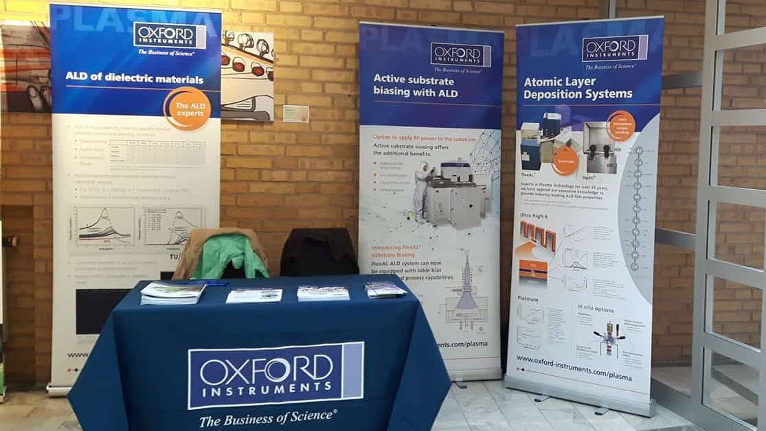 OxInst's tweet photo. We're at #EuroCVD #BalticALD. Meet our #ALDep experts Agnieszka Kurek &amp; Harm Knoops. More on #ALDep at https://t.co/7TvaSvgzGB #CVDALD17 https://t.co/rjtmbAL7ZS
