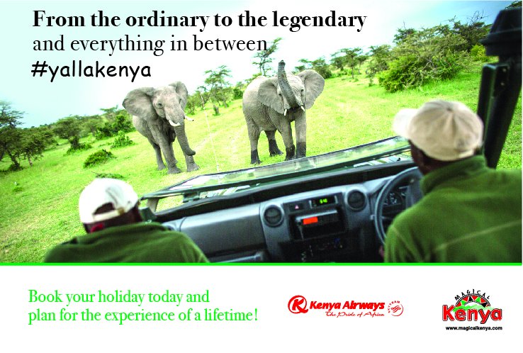 From the ordinary to the legendary and everything in between! #yallakenya